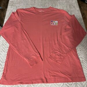 Vineyard Vines Medium Coral Long Sleeve Shirt